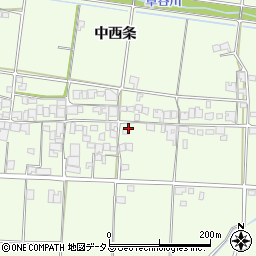 兵庫県加古川市八幡町中西条443-2周辺の地図