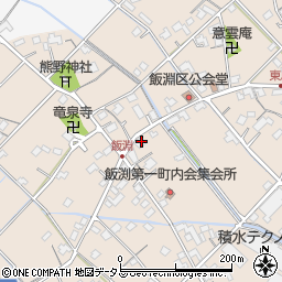 静岡県焼津市飯淵536周辺の地図
