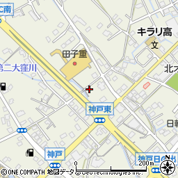 静岡県榛原郡吉田町神戸1630周辺の地図