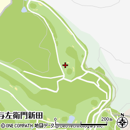 兵庫県神戸市北区山田町与左衛門新田周辺の地図