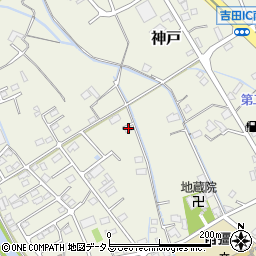静岡県榛原郡吉田町神戸1800周辺の地図