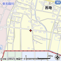 静岡県浜松市浜名区善地699周辺の地図