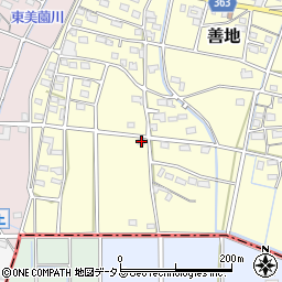 静岡県浜松市浜名区善地699周辺の地図