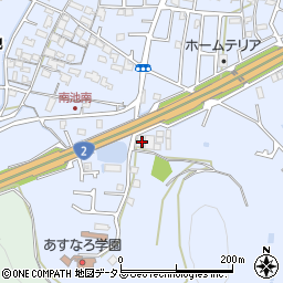 兵庫県高砂市阿弥陀町南池554-11周辺の地図