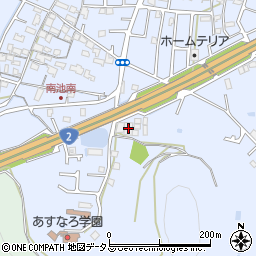 兵庫県高砂市阿弥陀町南池554周辺の地図