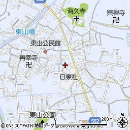 兵庫県姫路市東山692周辺の地図