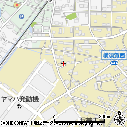 静岡県浜松市浜名区横須賀1598-10周辺の地図