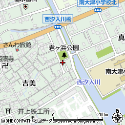 兵庫県姫路市大津区吉美70周辺の地図