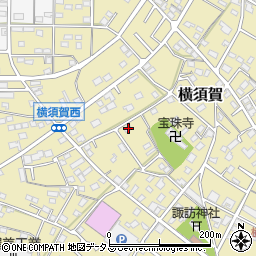 静岡県浜松市浜名区横須賀1103-1周辺の地図