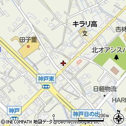 静岡県榛原郡吉田町神戸708周辺の地図