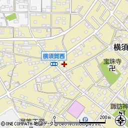 静岡県浜松市浜名区横須賀1115周辺の地図