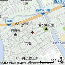 兵庫県姫路市大津区吉美311周辺の地図