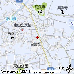 兵庫県姫路市東山691周辺の地図