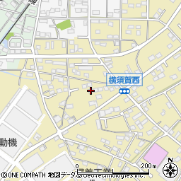 静岡県浜松市浜名区横須賀1518周辺の地図