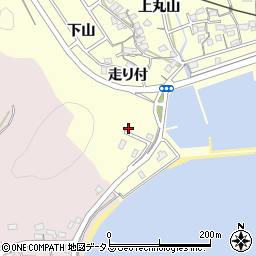 愛知県西尾市東幡豆町走り付21周辺の地図