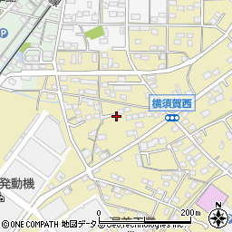静岡県浜松市浜名区横須賀1527-9周辺の地図