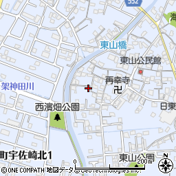 兵庫県姫路市東山442周辺の地図