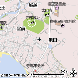 愛知県西尾市寺部町浜田49周辺の地図