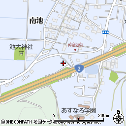 兵庫県高砂市阿弥陀町南池451周辺の地図