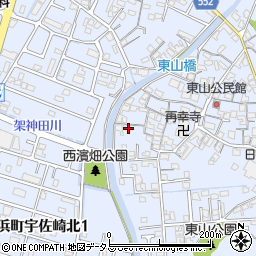兵庫県姫路市東山441周辺の地図