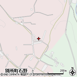 兵庫県三木市別所町石野1325周辺の地図