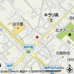 静岡県榛原郡吉田町神戸710周辺の地図