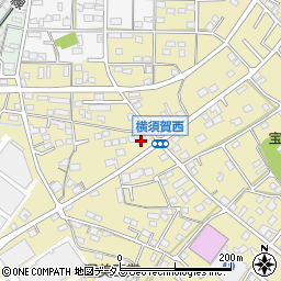 静岡県浜松市浜名区横須賀1515周辺の地図