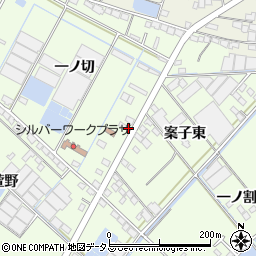愛知県西尾市一色町生田一ノ切55周辺の地図