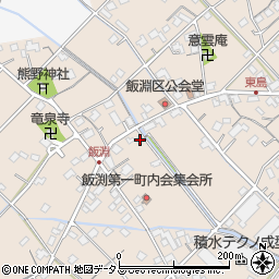 静岡県焼津市飯淵534-4周辺の地図