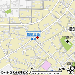 静岡県浜松市浜名区横須賀1113-1周辺の地図