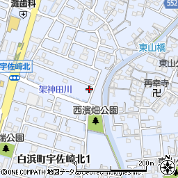 兵庫県姫路市東山1410周辺の地図