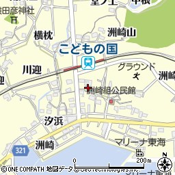 愛知県西尾市東幡豆町御堂前20周辺の地図