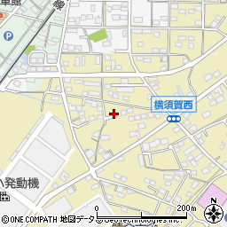静岡県浜松市浜名区横須賀1527周辺の地図