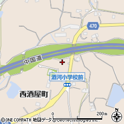 広島県三次市西酒屋町875-9周辺の地図