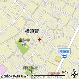 静岡県浜松市浜名区横須賀354周辺の地図