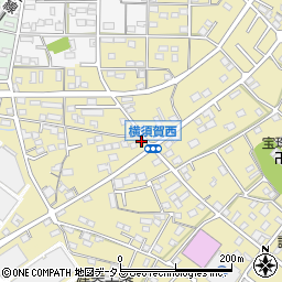 静岡県浜松市浜名区横須賀1507周辺の地図