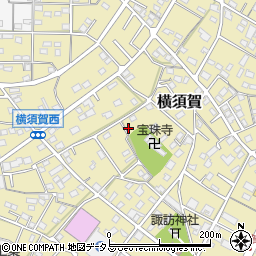 静岡県浜松市浜名区横須賀1089周辺の地図