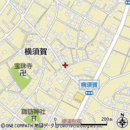 静岡県浜松市浜名区横須賀426周辺の地図