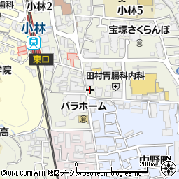 戸田酒店周辺の地図