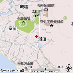 愛知県西尾市寺部町浜田54-1周辺の地図