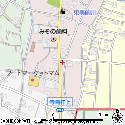 静岡県浜松市浜名区東美薗30周辺の地図