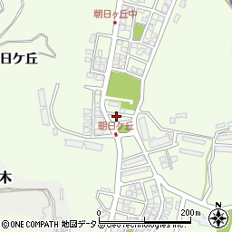 兵庫県三木市別所町朝日ケ丘1-205周辺の地図
