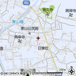 兵庫県姫路市東山693周辺の地図