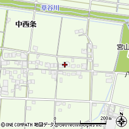 兵庫県加古川市八幡町中西条467-2周辺の地図