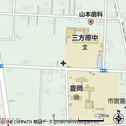 静岡県浜松市中央区豊岡町205周辺の地図