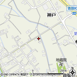 静岡県榛原郡吉田町神戸1801周辺の地図