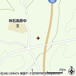 神石高原町　地域子育て支援センター周辺の地図