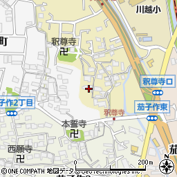 大阪府枚方市釈尊寺町1-22周辺の地図
