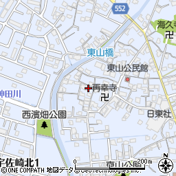 兵庫県姫路市東山421周辺の地図