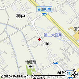 静岡県榛原郡吉田町神戸1711-1周辺の地図